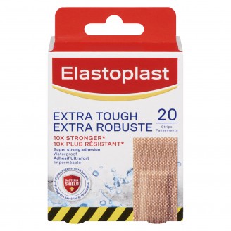 Elastoplast Extra Tough Waterproof, 20 Bandages